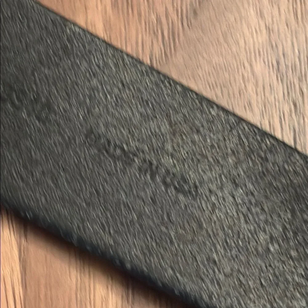 Express Men's Black Leather Belt - 38